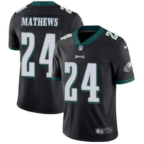 Nike Philadelphia Eagles #24 Ryan Mathews Black Alternate NFL Vapor Untouchable Limited Jersey,We sell and wholesale Nike Philadelphia Eagles #24 Ryan Mathews Black Alternate NFL Vapor Untouchable Limited Jersey on line form chian!
